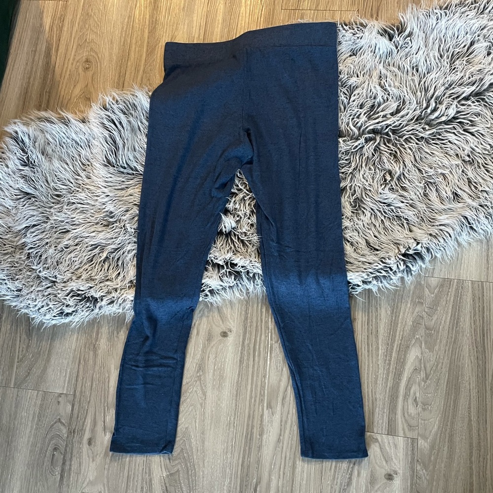 💙Modcloth Freeloader Blue Knit Ultra-soft Leggings